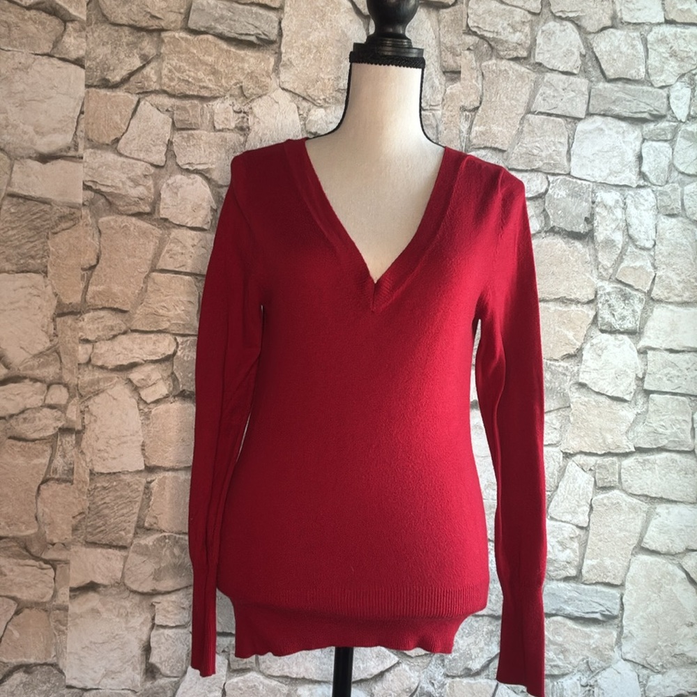 Red Fitted sweater